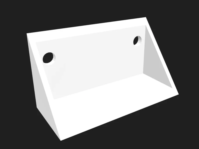 Screen Door Latch Plate
