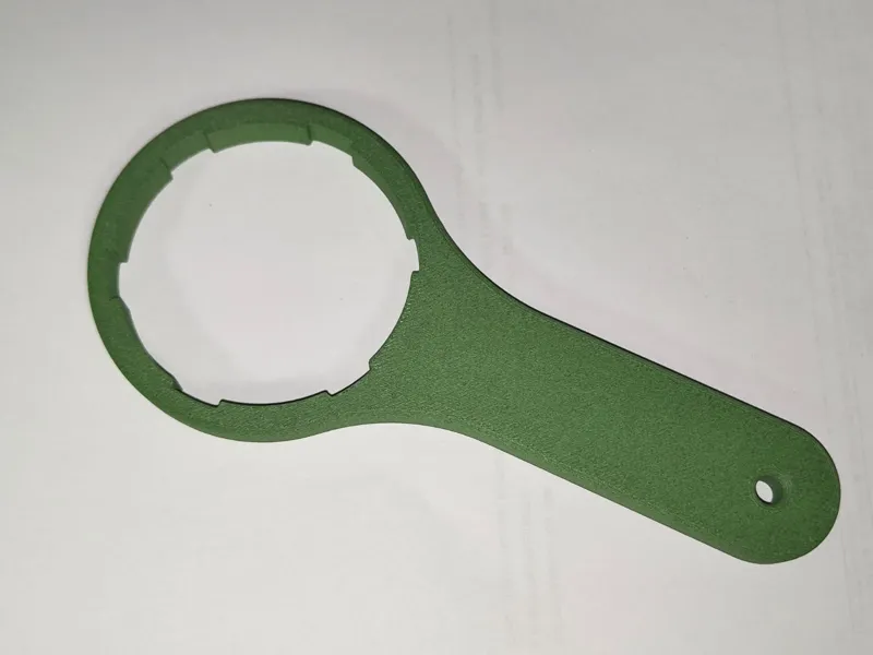 Key for boiler polyphosphate filter