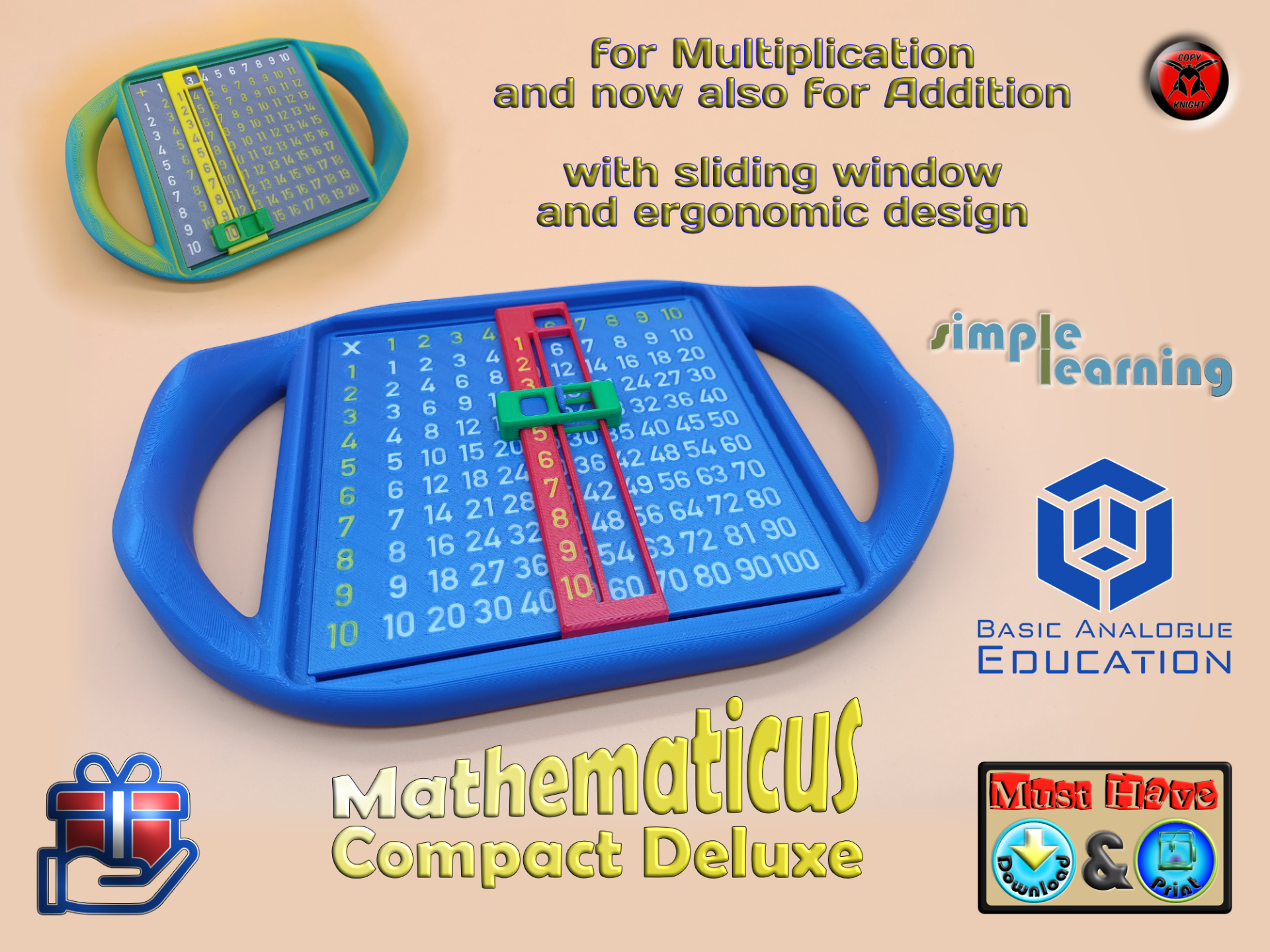 Mathematicus Compact Deluxe tables calculator