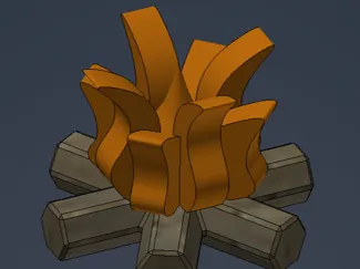 Fire/Bonfire lowpoly