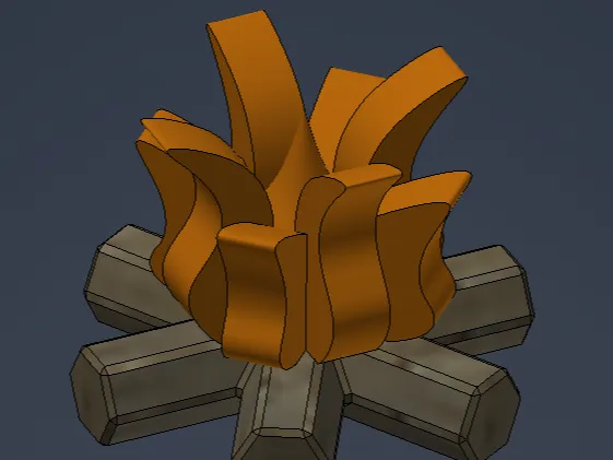 Fire/Bonfire lowpoly
