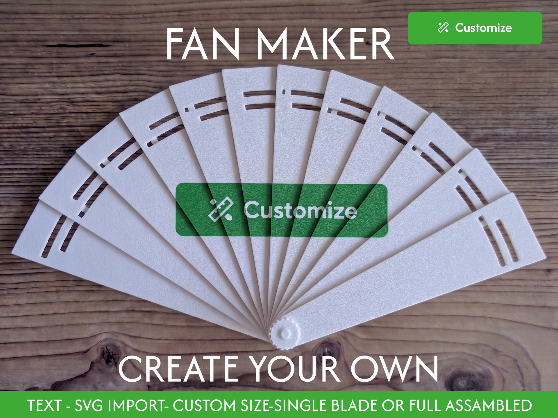Fan Maker - The Ultimate Parametric Folding Fan - 1