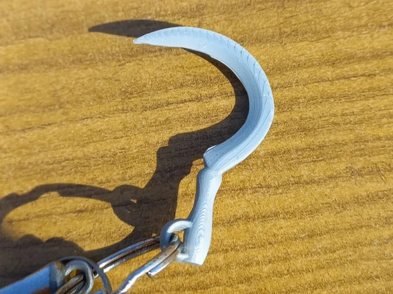 Sickle Keychain