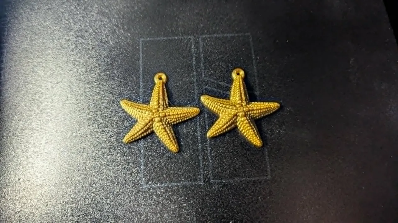Starfish Élan Earrings view 3