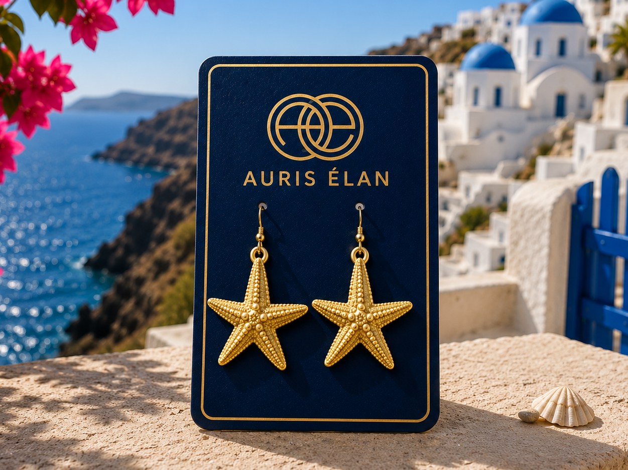 Starfish Élan Earrings