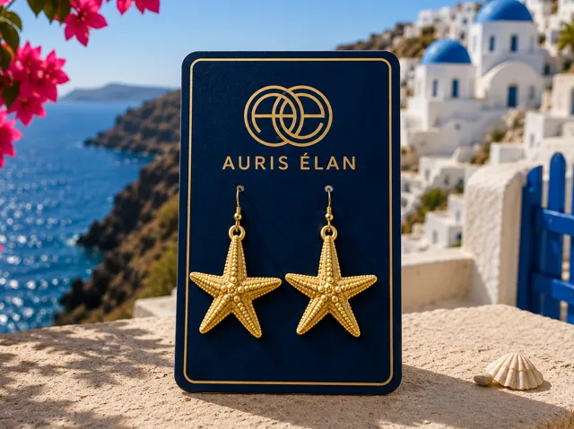 Starfish Élan Earrings