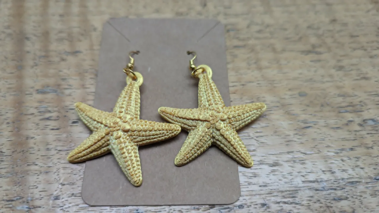 Starfish Élan Earrings view 4