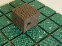 0.2mm layer, 2 walls, 5% infill