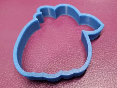 Pumpkin Cookie Cutter with Flowers
