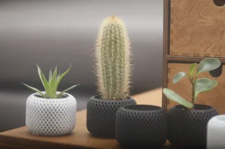 Small Geometric Planter