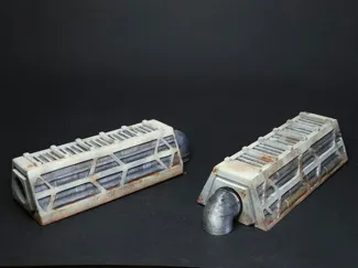Sci-Fi Pipe Structure Scatter Wargaming Terrain