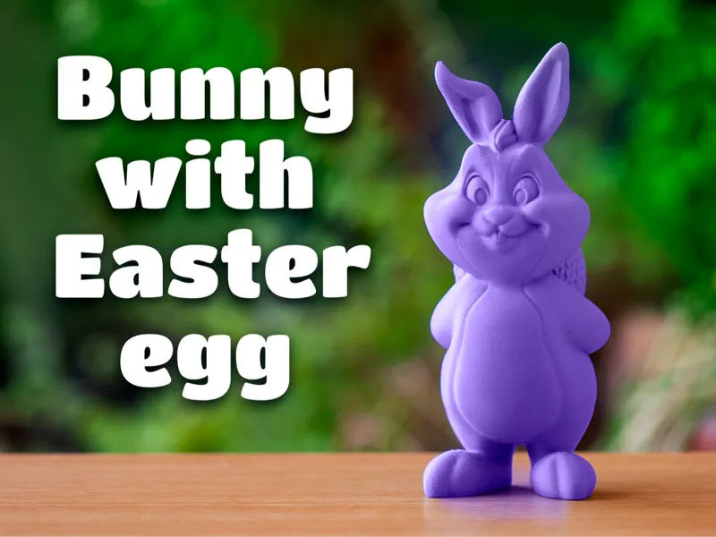 Bunny with Easter egg