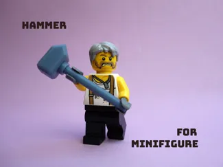 HAMMER for Minifigure