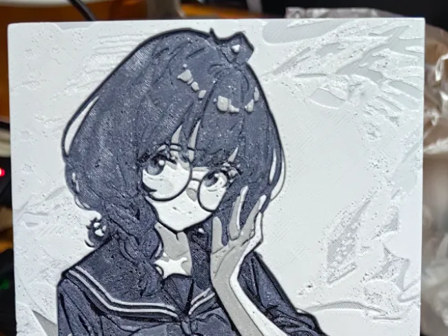 八奈见杏菜 多色浮雕照片 眼镜娘