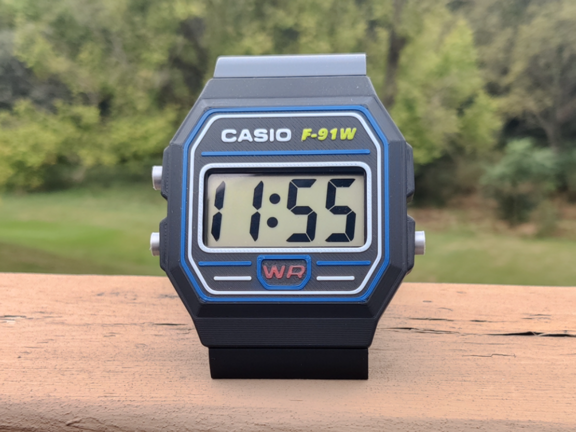 Classic Watch Desk Clock 3D model