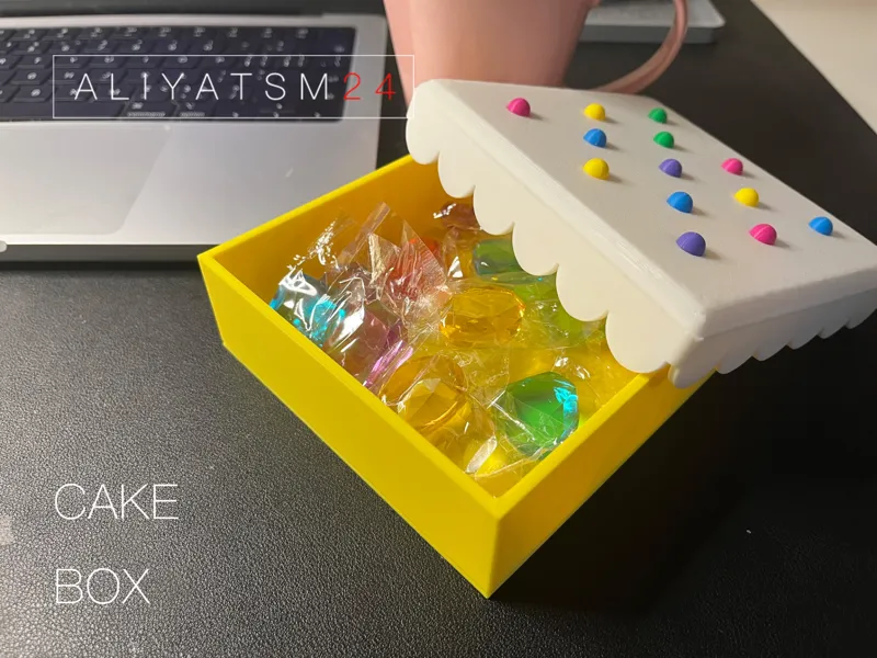Cake Box - 蛋糕形状糖果盒（重制版）