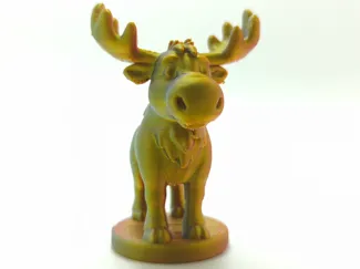 artoon Moose Miniature