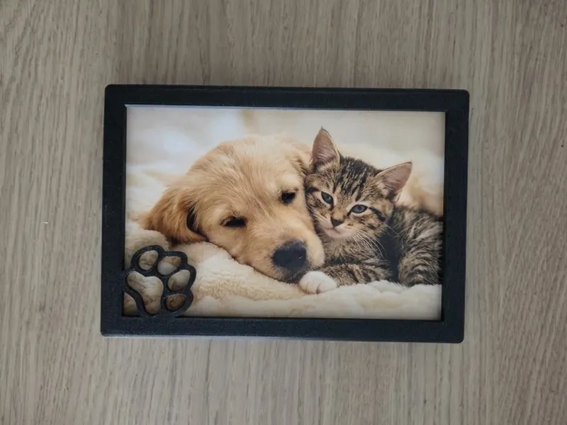 Pawsome Frame – Tier Bilderrahmen mit Pfotendetail