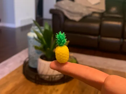 Escenografía en miniatura: Mini Pineapple — referencia de MakerWorld
