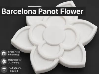 Barcelona Panot Flower
