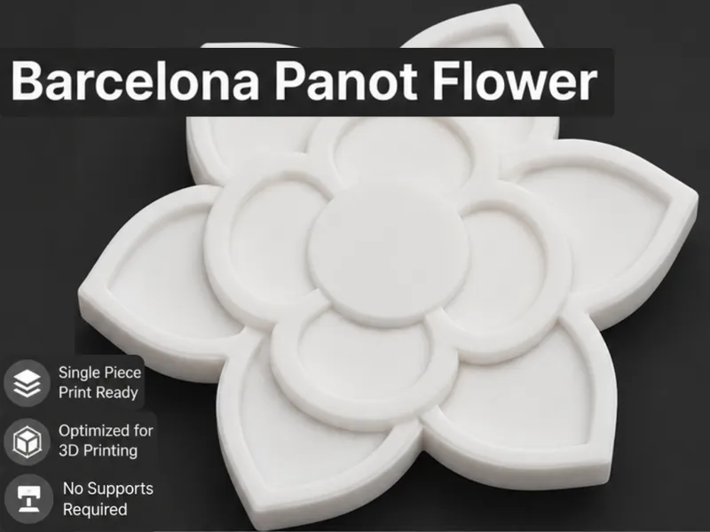 Barcelona Panot Flower