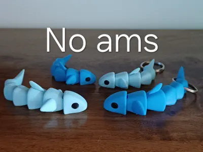 articulated fish (with or without keychain)