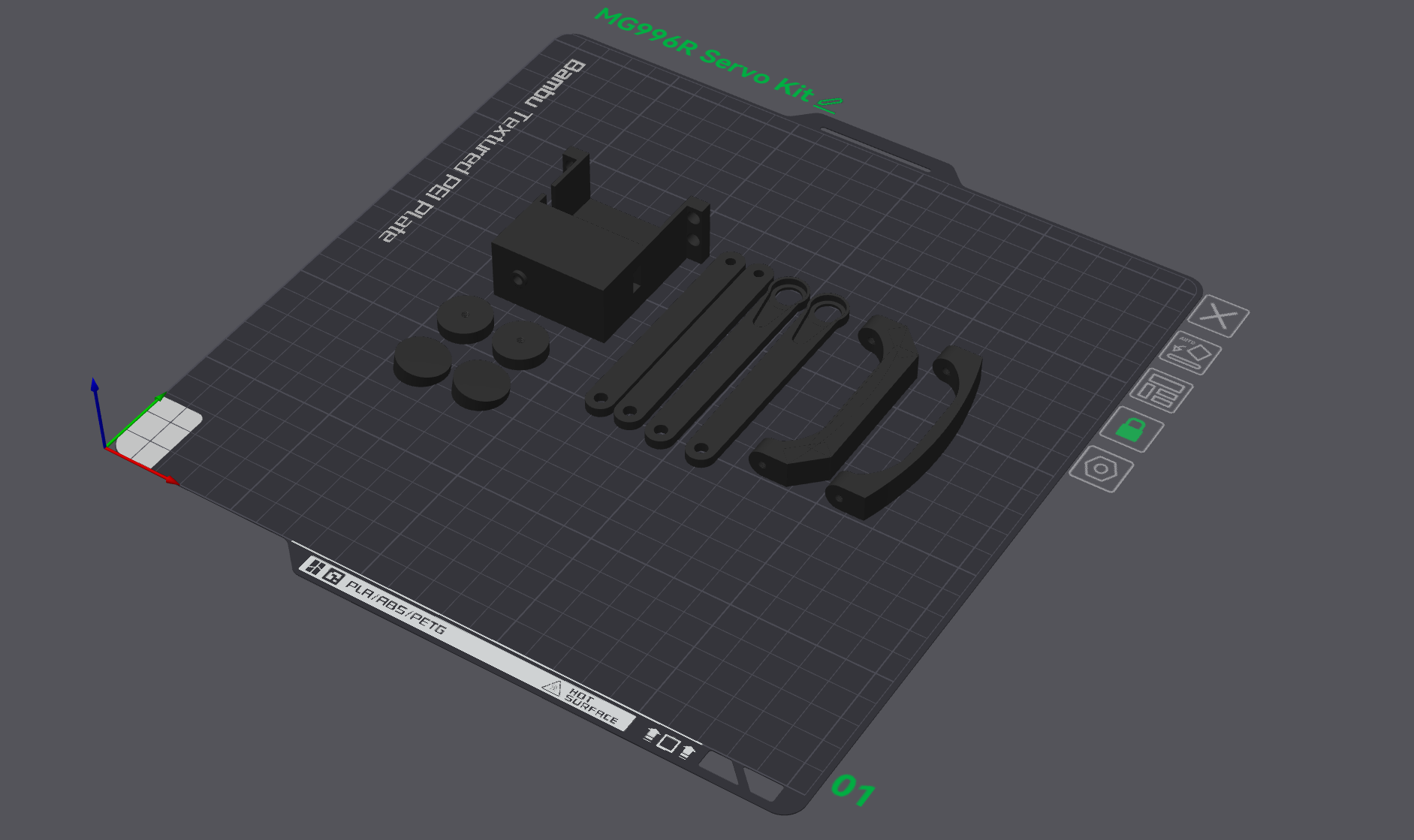 Miniatura 1 do modelo 3D Motorized Helldiver 2 Null Cipher Helmet