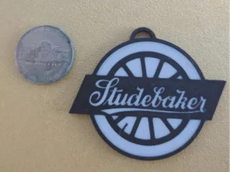 Studebaker wheel Keychain