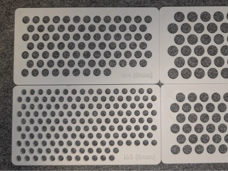Inlay for Modular Washer / Nut Sorter