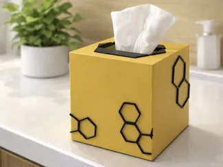 Honeycomb Tissue Box Cover