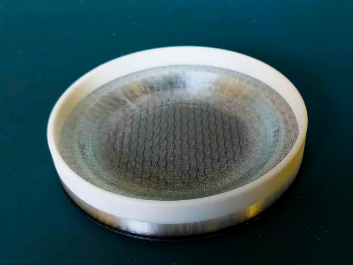 Infill Pattern Circular Planter Pot Base