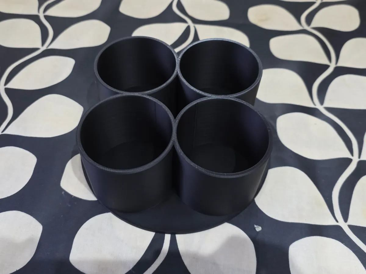 Range-canettes x4 pour coffre de voiture