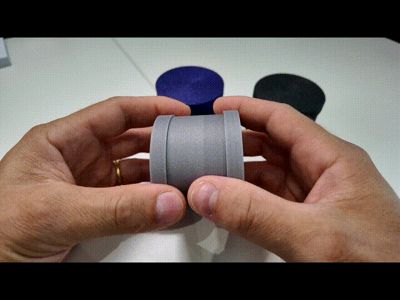 Magic Useless Tube - A foldable Tube
