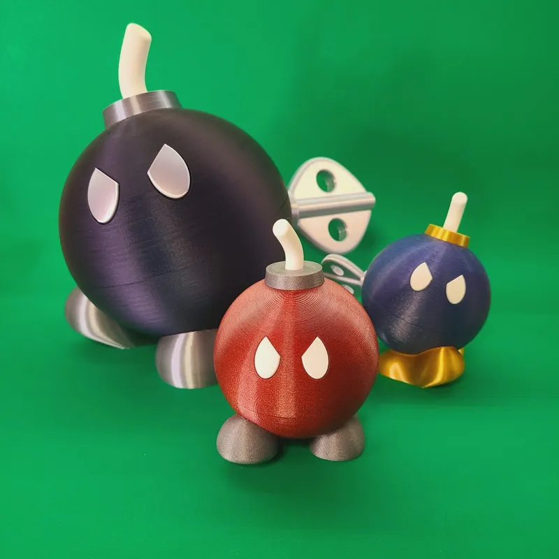 Paper Bob-omb container