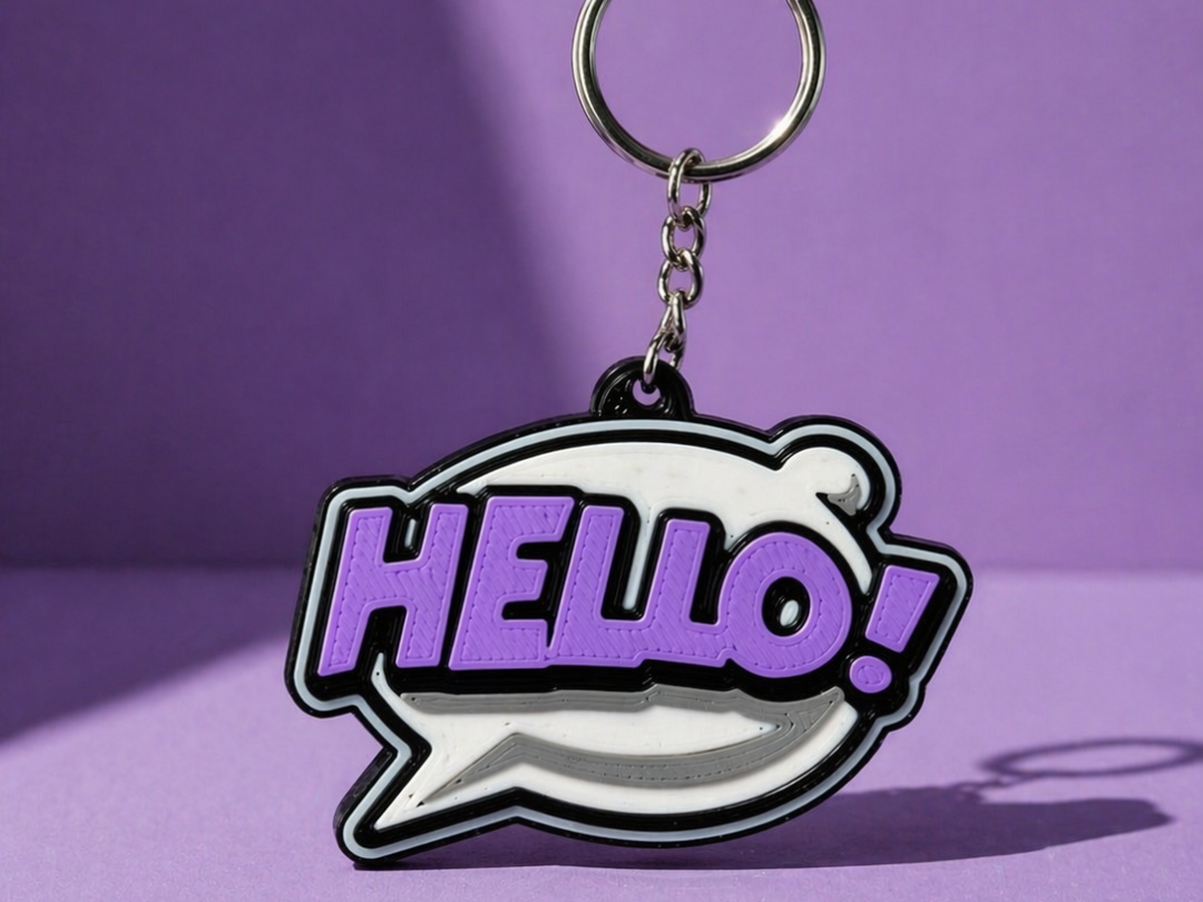 HELLO!, keychain