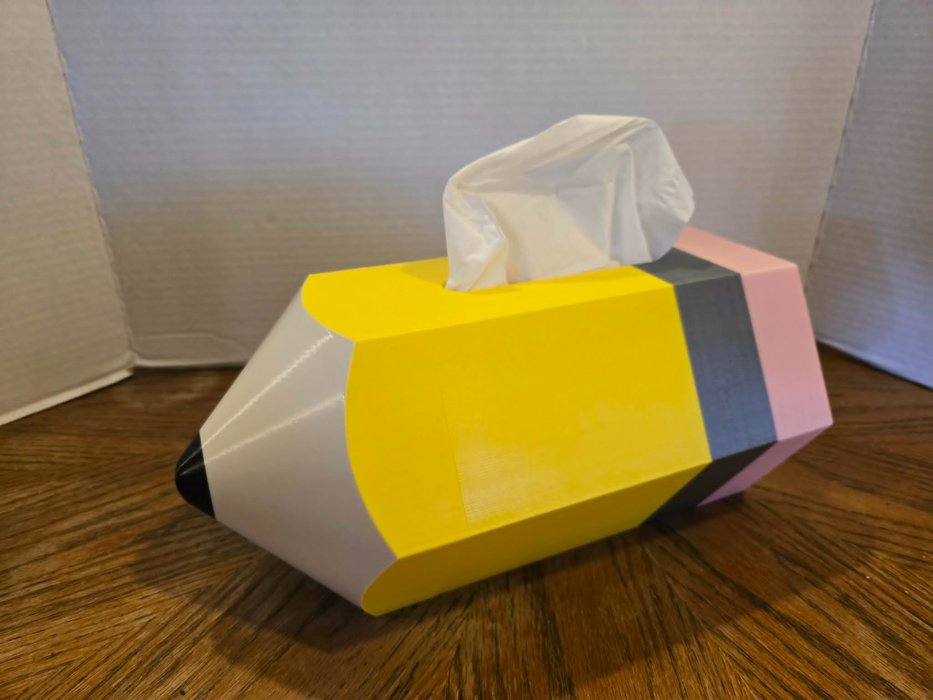 No. 2 pencil tissue dispenser - 1