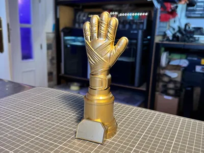 Football Goalkeeper Trophy