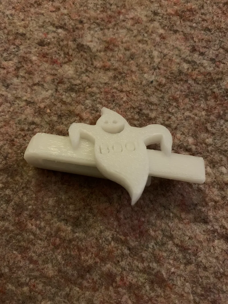 Ghost Tie Clip