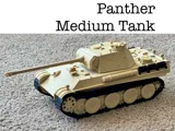Фигура на танк Panther Medium Tank