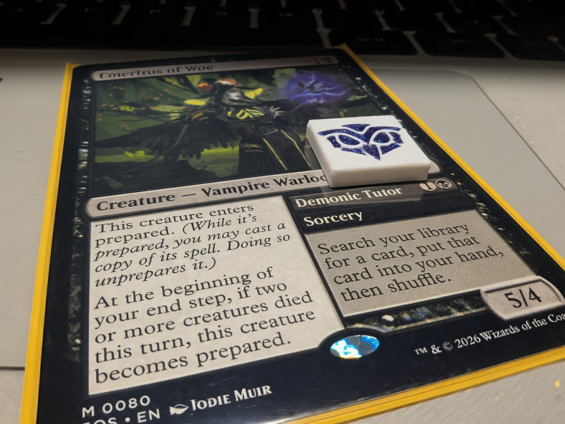 Strixhaven Prepared Ability Marker / Token / Chip