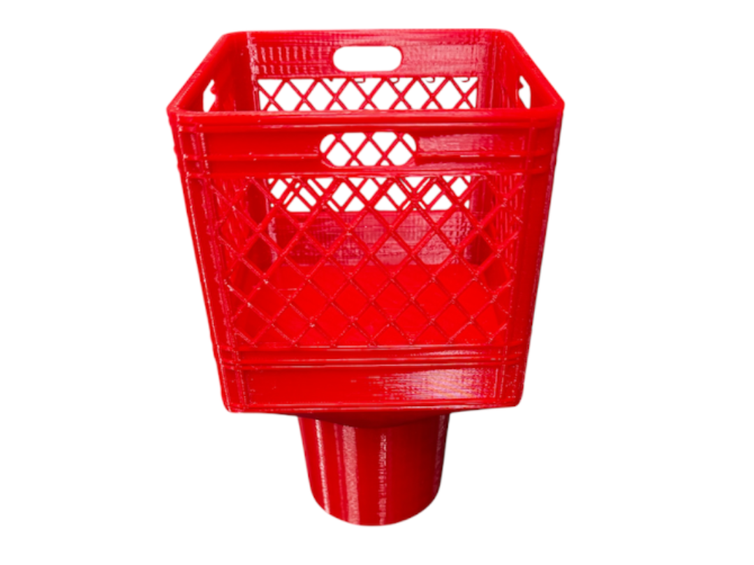 Mini Milk Crate Cup Holder