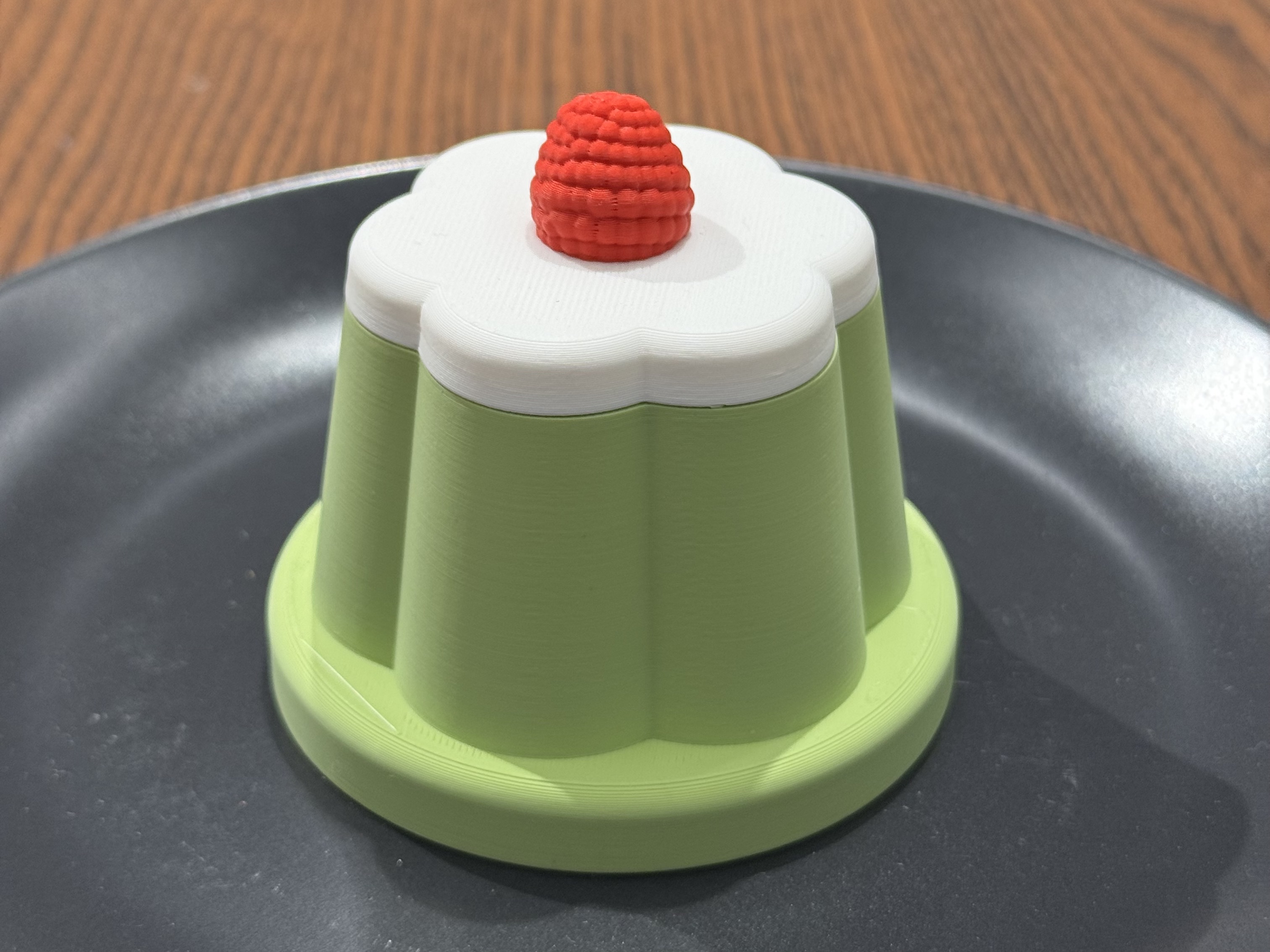 Miniatura 4 do modelo 3D 「甜品」焦糖布丁收纳盒与笔筒