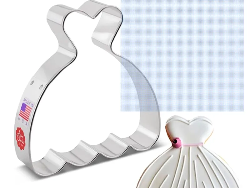 Wedding Ball Gown Cookie Cutter