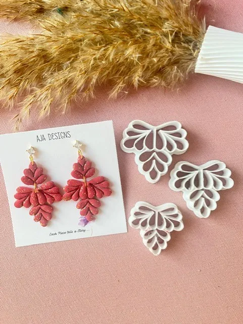 Polymer Clay Earring Mold 34 view 2