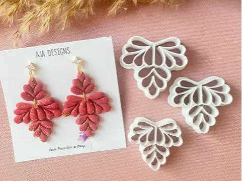 Polymer Clay Earring Mold 34