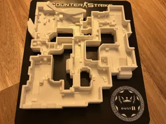 Counter Strike Dust 2 Map