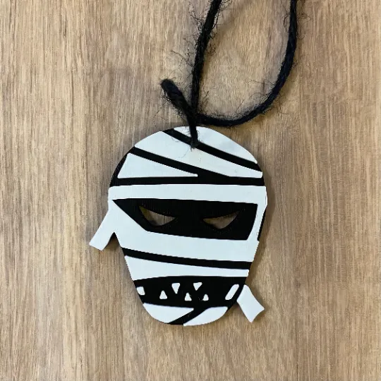 Mummy Head Hanging Decoration