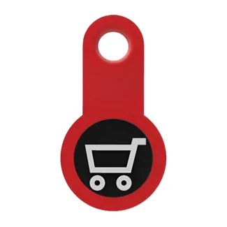 Shopping Cart Token STL File | US Quarter Size