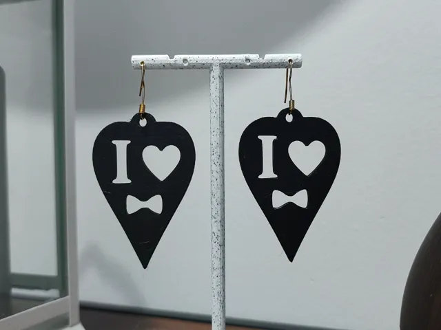 Aretes Jeroglífico de Amor