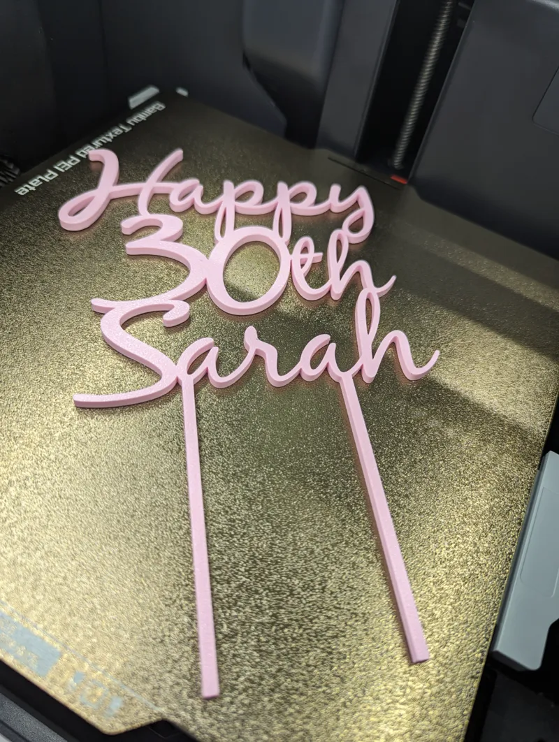 Happy 30th Birthday Sarah